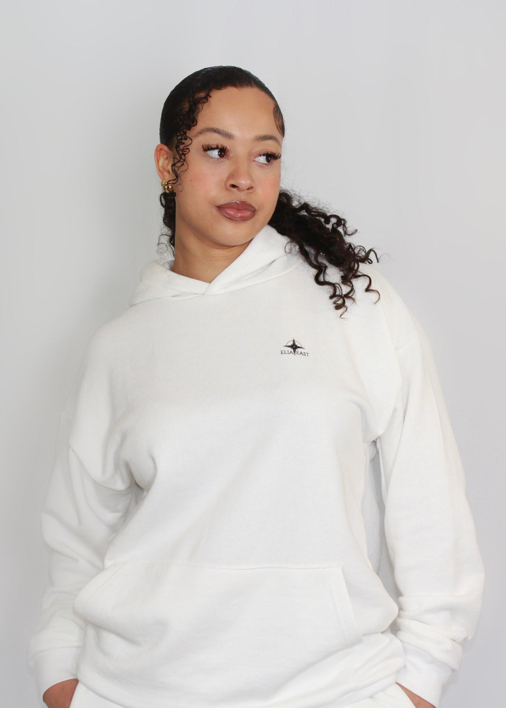 ELIAEAST White hoodie