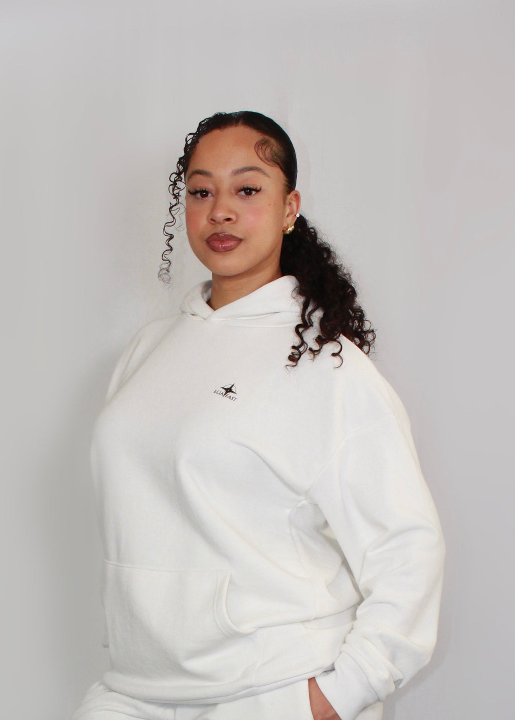 ELIAEAST White hoodie