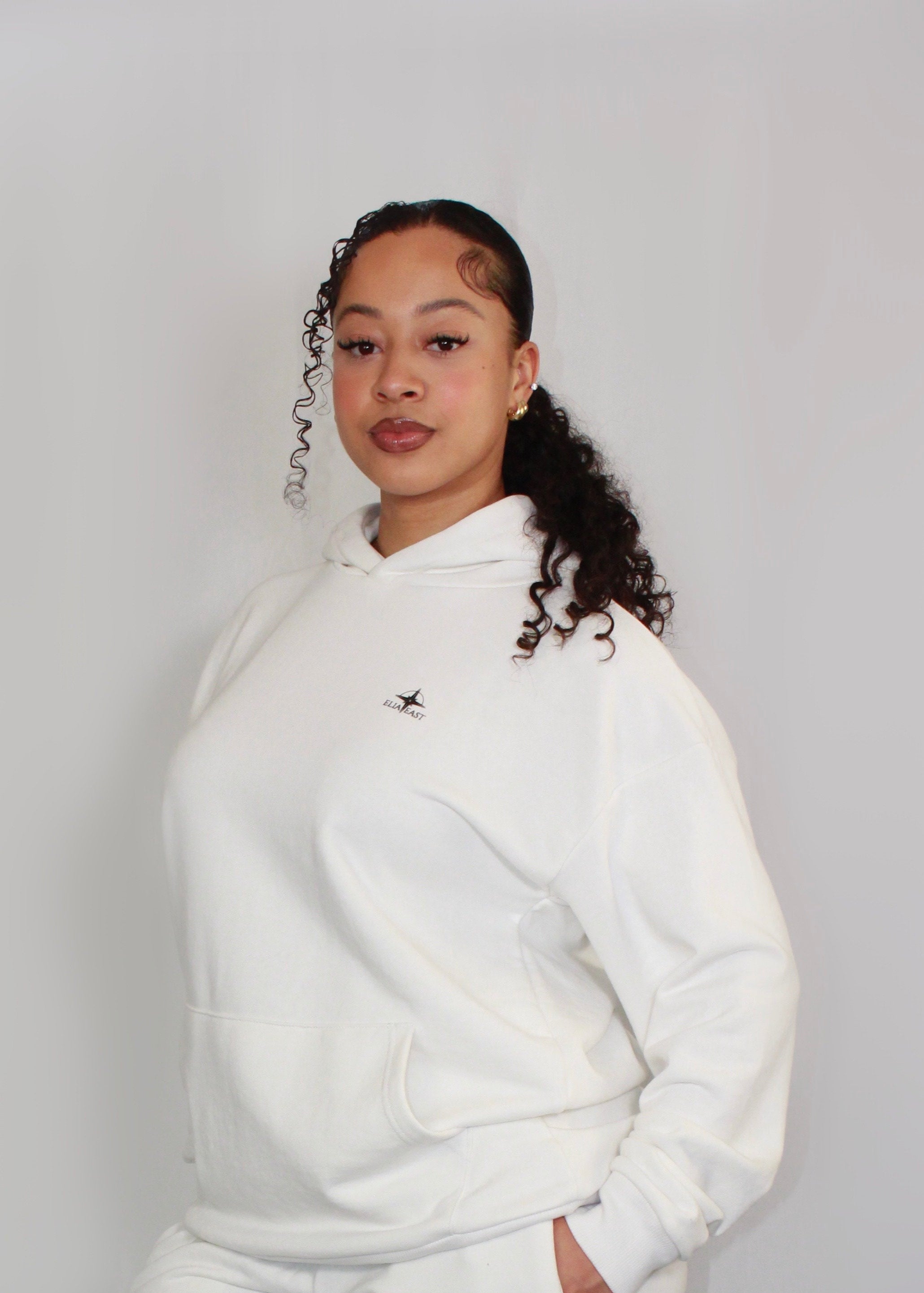 ELIAEAST White hoodie