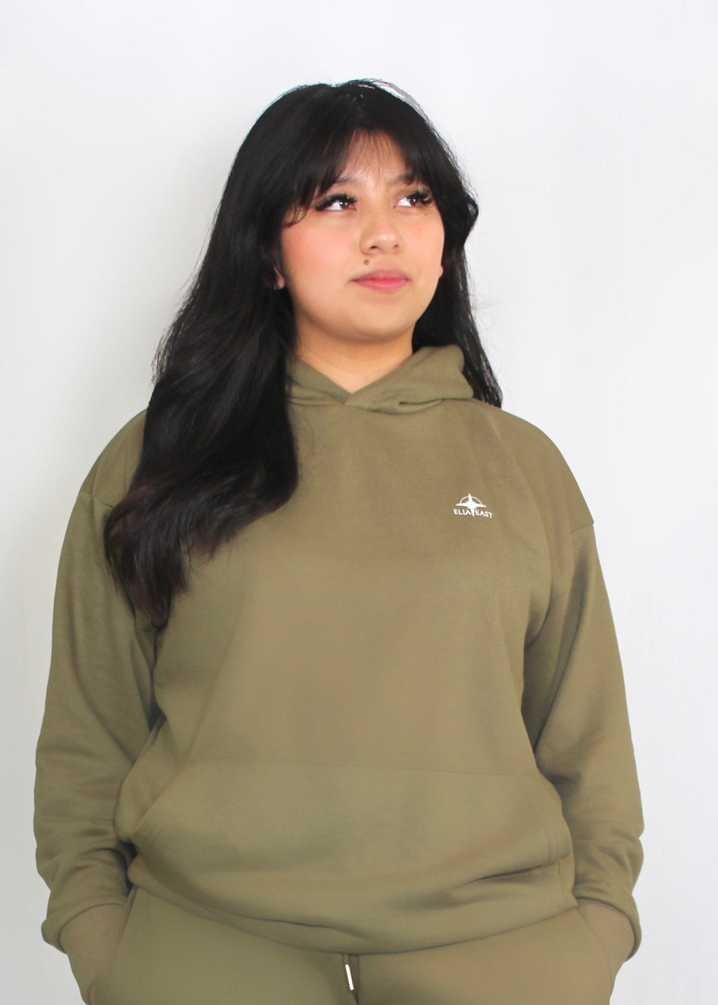 ELIAEAST Olive Hoodie