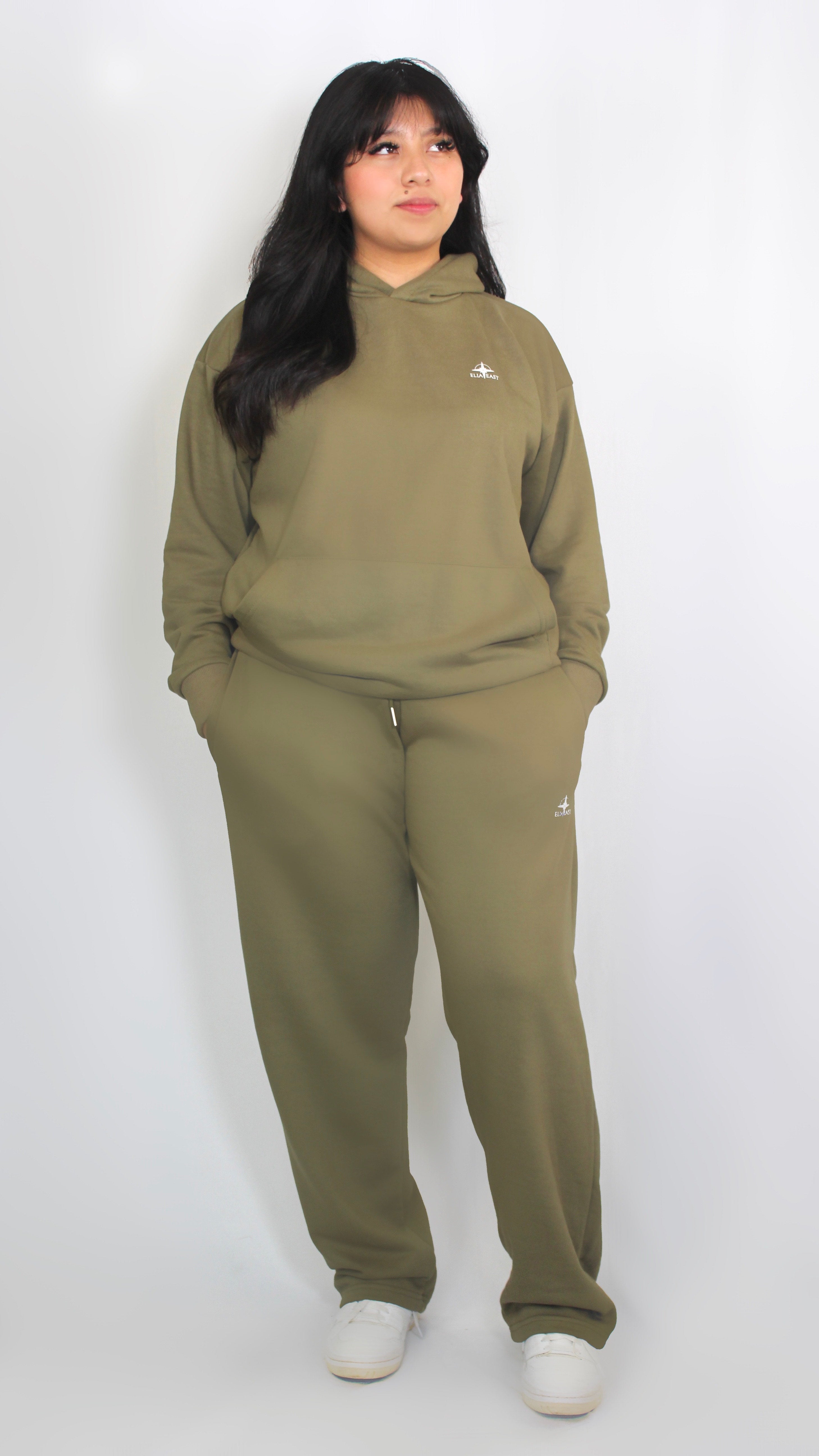 ELIAEAST Olive Sweatpants