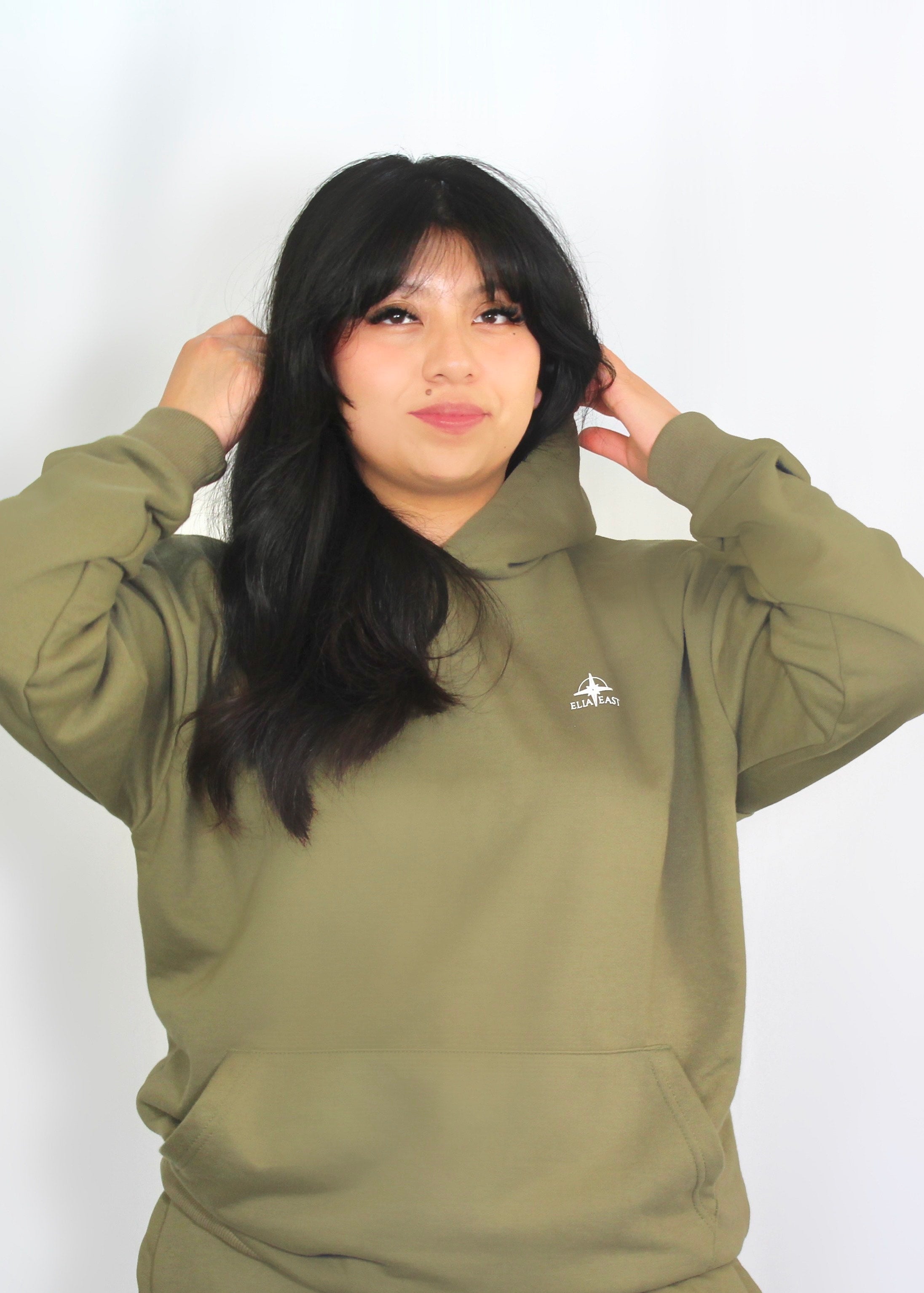 ELIAEAST Olive Hoodie