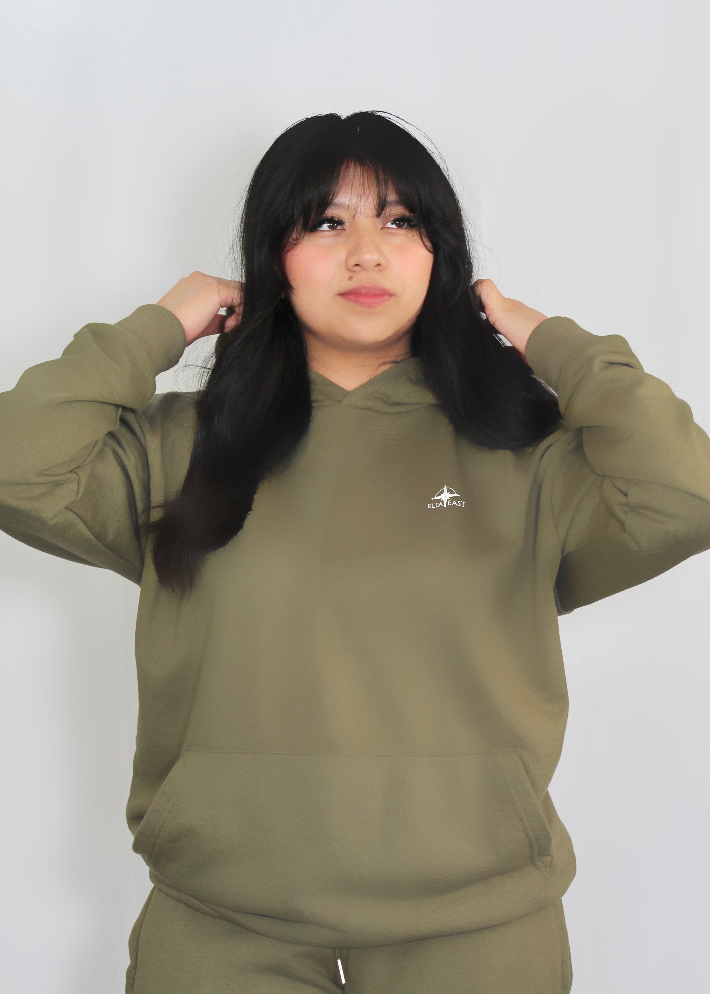 ELIAEAST Olive Hoodie