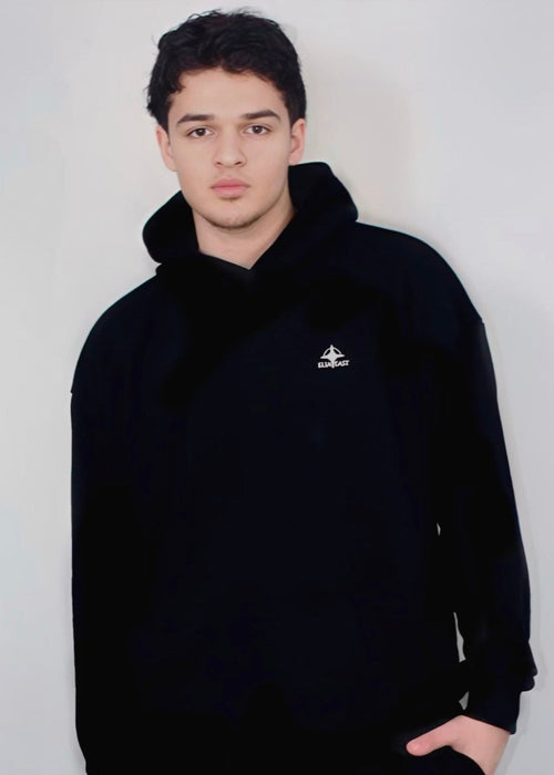 ELIAEAST Black Hoodie