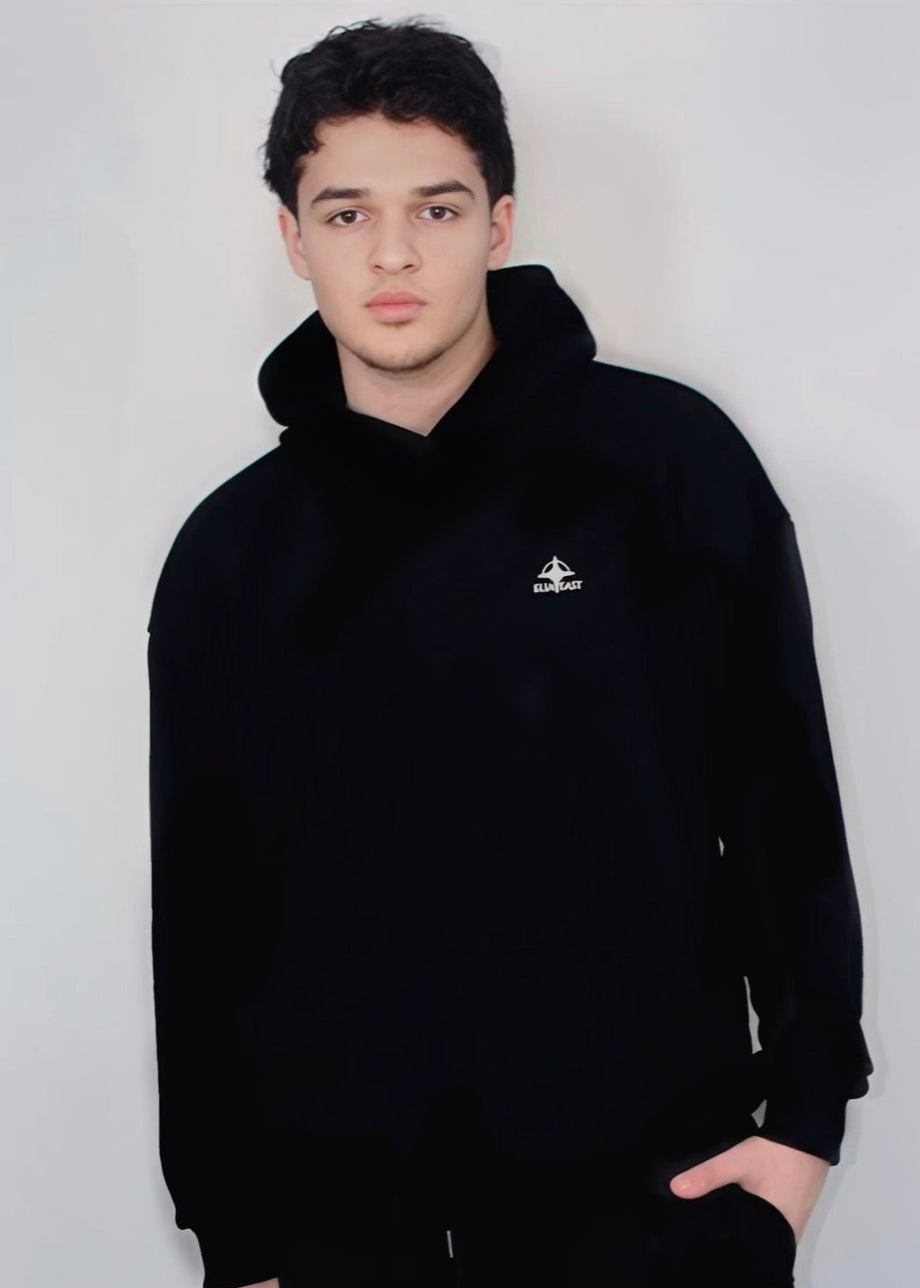 ELIAEAST Black Hoodie
